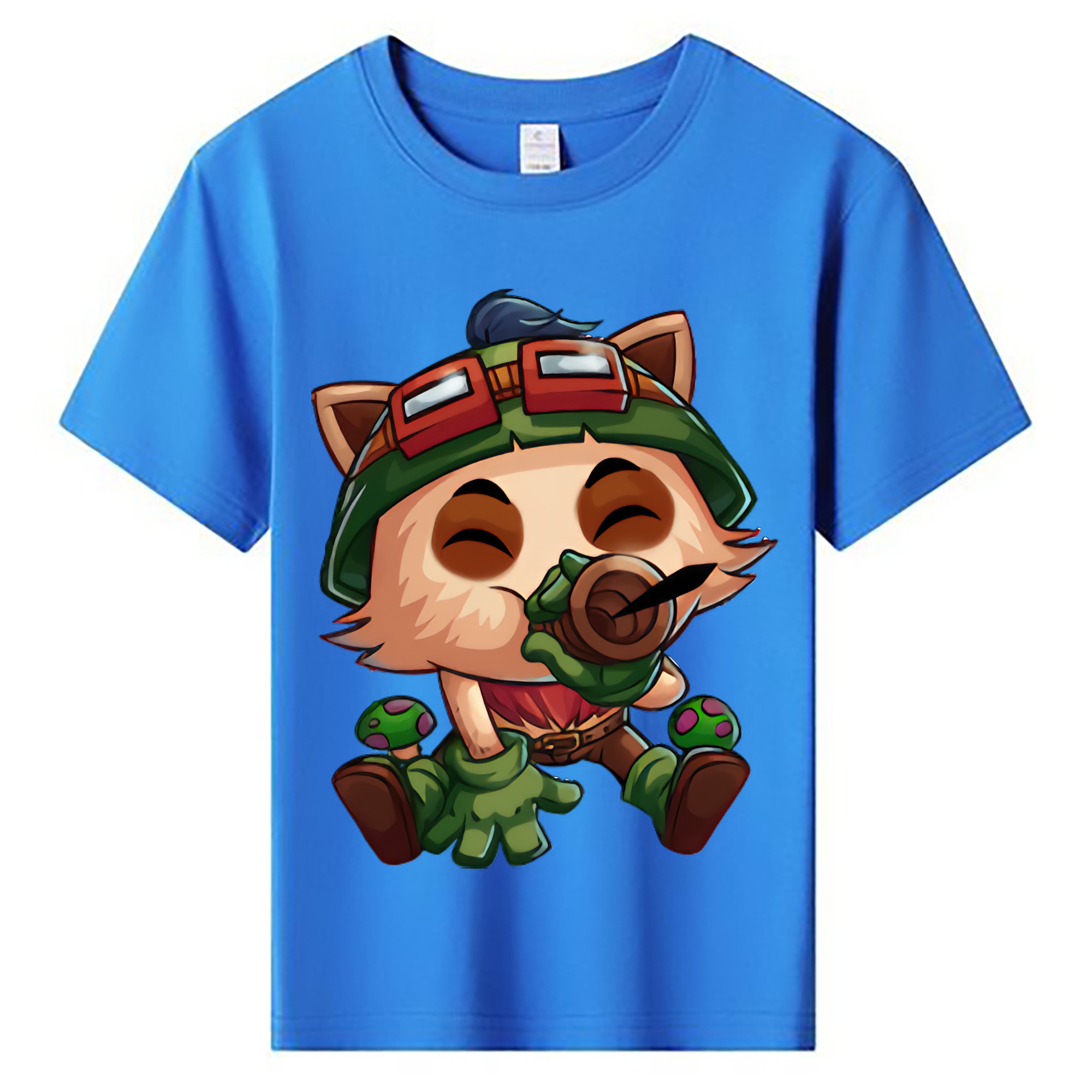 （画像用） リーグ・オブ・レジェンド League of Legends LOL 綿100％キッズTシャツ（フロントプリント）